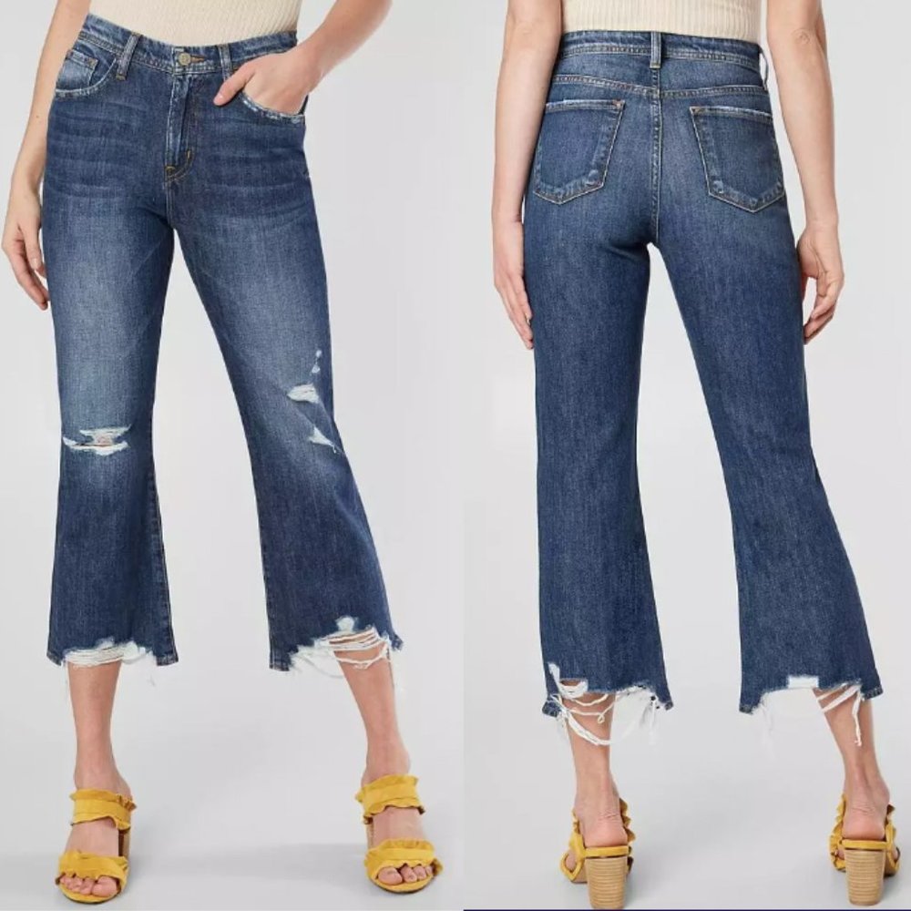 Flying Monkey High Rise Cropped Jean. 28